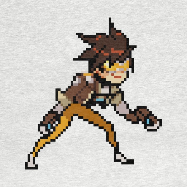 Overwatch - 16-Bit Tracer by wyckedguitarist